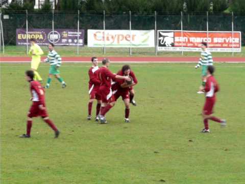 PRIMO GOL DI MELON - FALCONARESE vs SAN MARCELLO 0 - 4 SABATO 31 GENNAIO 2009