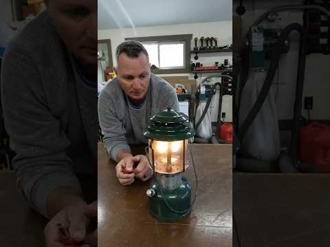 Das Geheimnis des Anzündens einer Coleman-Laterne! #colemanlaterne #drucklaterne #laterne