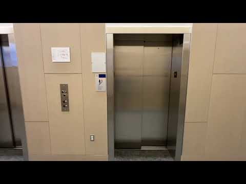 NEWLY modded Westinghouse/Schindler 6400 main elevators – Hillman Library – Uni. of Pittsburgh – PA