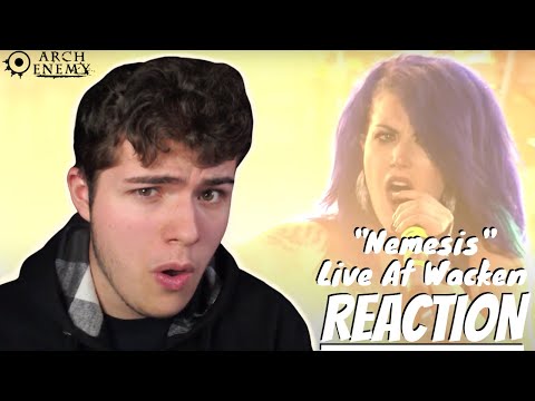 IS ARCH ENEMY EVEN BETTER LIVE??! "Nemesis" (Live at Wacken 2016) - ARCH ENEMY (REACTION)