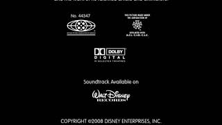DisneyToon Studios / Walt Disney Pictures (2008) C