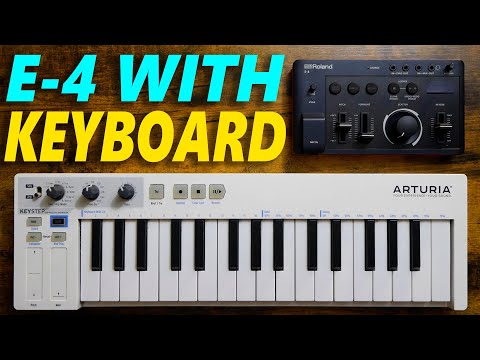 How to Use the E-4 With a MIDI Keyboard!