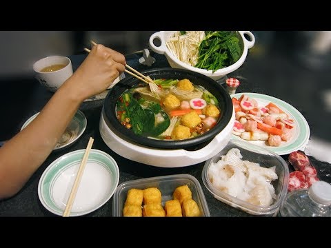 new haircut 🙈 and HOMEMADE HOTPOT!! 🍲 | dailyish vlog 9