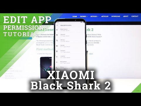 How to Change App Permissions in Xiaomi Black Shark 2 - Personalize Default Apps