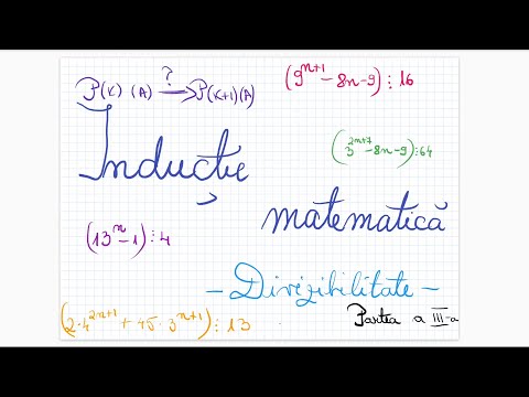 Inductie matematica - Divizibilitate - Partea a III-a
