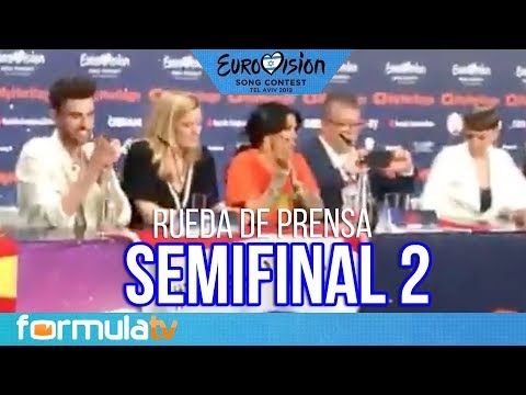 Eurovision 2019 Semifinal 2: Rueda de prensa de los ganadores - En directo
