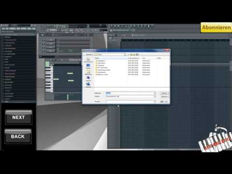 Video 39   FRUITY LOOPS VON A   Z FL Studio postet meinen Kanal bei Facebook & Noten exportieren)(72