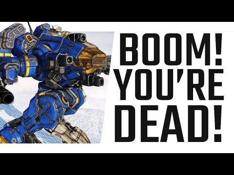 Boom! Your're Dead! Double U-AC20 Nightstar - Mechwarrior Online The Daily Dose #800