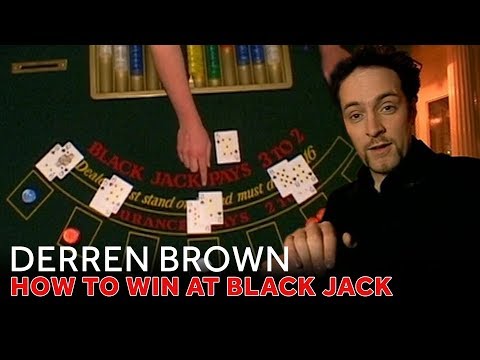 Derren Brown demonstriert, wie er beim Blackjack gewinnt.