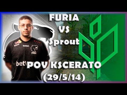 POV KSCERATO(29/5/14) FURIA vs Sprout! Ele está Imparável ESL Pro League Season 15.