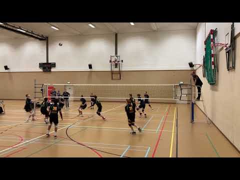 1ste set bekerfinale 2023 Inter Rijswijk - PDK