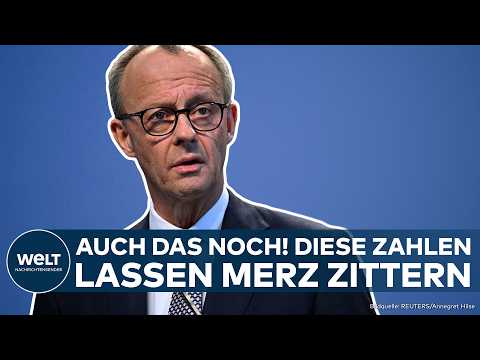 DEUTSCHLAND: Heftige Erschütterung für Merz! Diese Zahlen lassen den Bald-Kanzler verzweifeln