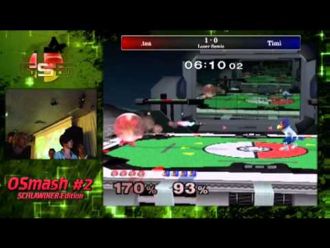 OSmash #2 - LSF - Tea (Samus) vs Timi (Falco)