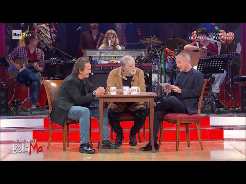 La dedica di Pigi a Maurizio Mattioli e Enzo Salvi - BellaMa' 03/11/2025