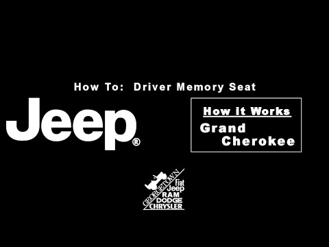 Driver Memory Seat | Jeep® Grand Cherokee