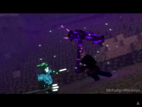 Drowned vs herobrine (annoying villagers 65)