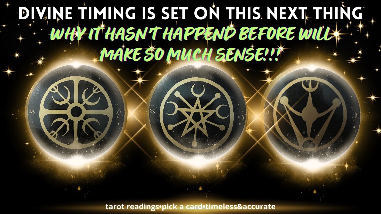 ✬ The Timing Set On THIS Will Make So Much Sense!!!✬ Pick-A-Card Tarot Reading