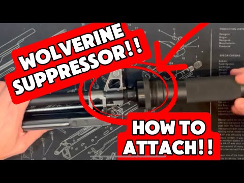 How To Attach DeadAir Wolverine Suppressor To Your AK!!!