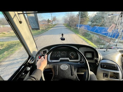 HIGER 6119 2012 test drive