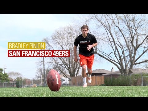 Kickoff Technique with NFL Punter Bradley Pinion