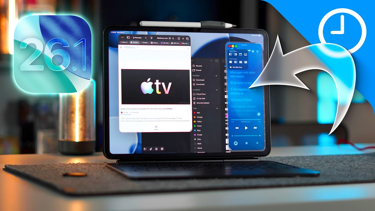 iPadOS 26.1 Is Finally FIXED! (All the New Changes Explained)