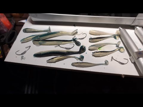beginner making soft plastic lures ep2