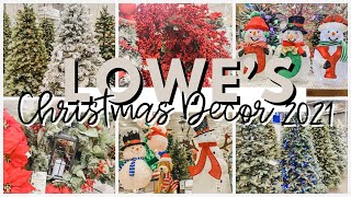 LOWE’S CHRISTMAS 2021 | CHRISTMAS DECOR SHOP WITH ME 2021