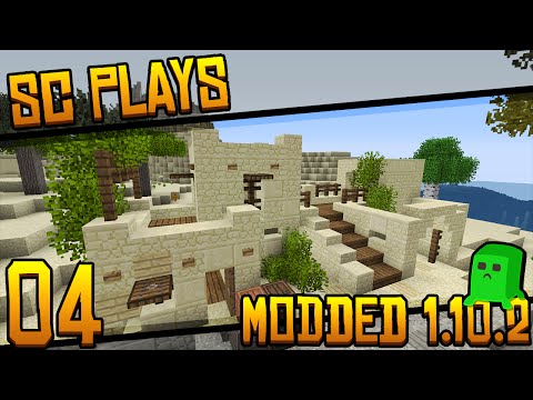 SC Plays: Modded Minecraft 1.10.2 - E04: "Arrr, Land Ahoy!"
