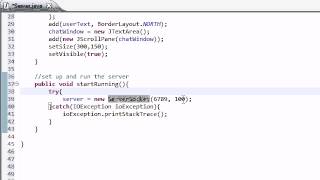 Intermediate Java Tutorial - 40 - Setting Up the Server