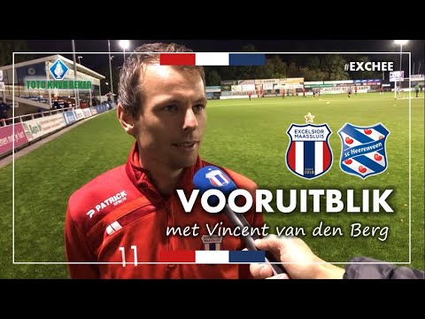 Vooruitblik op Excelsior M - sc Heerenveen met Vincent van den Berg