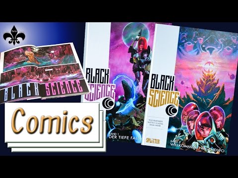 Black Science Bd.1 und Bd.2 Comic Splitter Verlag