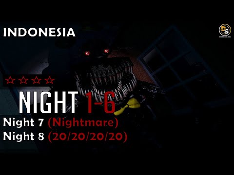 Five Nights at Freddy's 4 - Night 1-8, Nightmare Mode, 4/20 Mode 100% Full Game Walkthrough