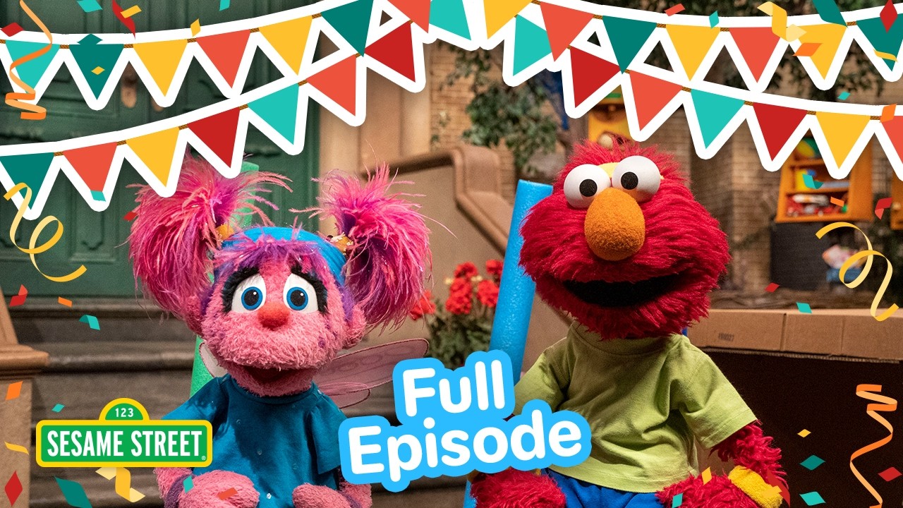 Elmo and Abby's Monster Race | Sesame Street Full Episode