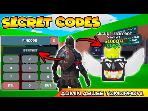 *NEW* GRANDE LUCKY ROT Secret Codes Fortnite Steal The Brainrot Pacific Codes! (New Secret Codes)