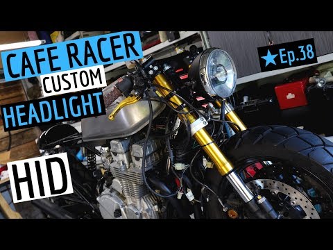 Cafe Racer ★ Custom Headlight Build Ep.38 - Honda CB750 Video