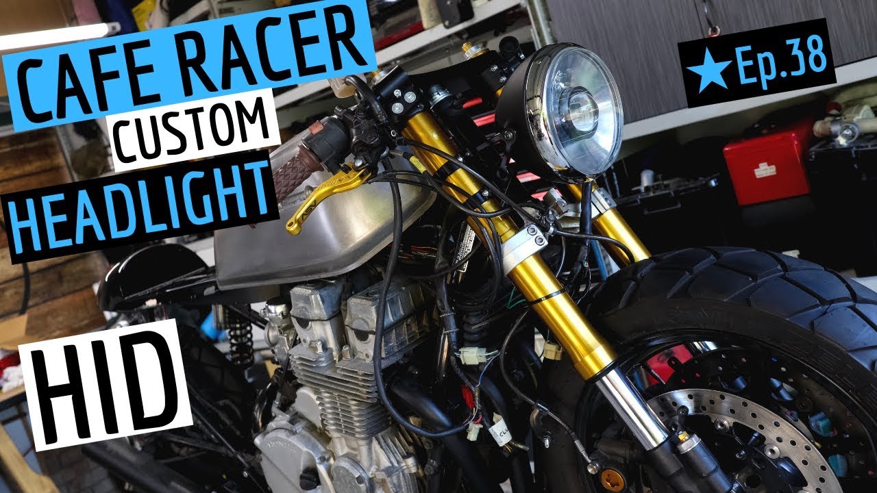 Cafe Racer ★ Custom Headlight Build Ep.38 - Honda CB750