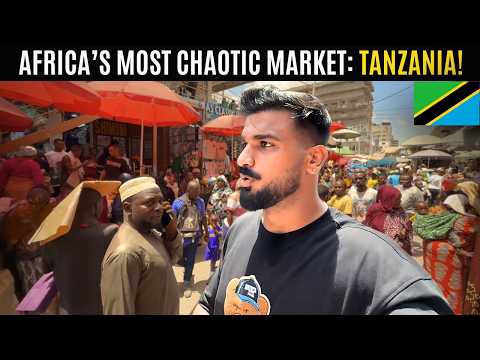 Inside Dar es Salaam & Tanzania's Busiest Market! 🇹🇿