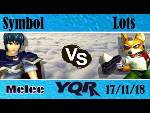 Symbol (Marth, Sheik) vs. Lots (Fox) - Grand Finals - YQR#9 Melee