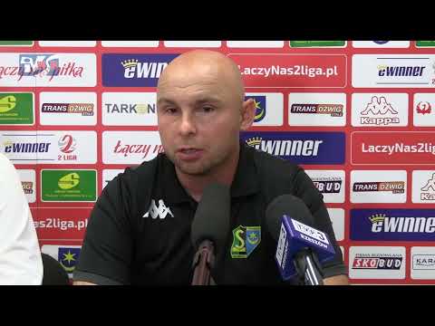 KONFERENCJA PRASOWA PO MECZU SIARKA TARNOBRZEG -  ZAGŁĘBIE II LUBIN 2:3 (1:1)