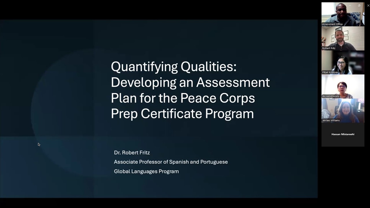 IALS - 2026 - Quantifying Qualities: Developing an Assessment Plan