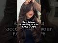 Pt 1Best Haircut According To Your Face Shape ‍ ️