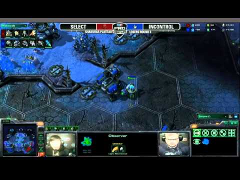 MLG Columbus 2011 - Starcraft II - Game 1 - DignitasSelect (T) VS EGIncontrol (P) Part 1/1