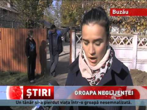 Un tânăr de 20 de ani a căzut într-o groapă nesemnalizată și a murit