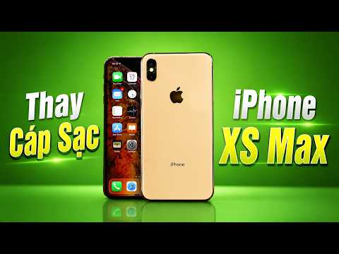 Video Thay cáp sạc iPhone XS Max chính hãng REXON