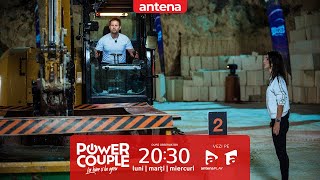 Cum s-au descurcat Elena și Robert Tudor, la proba cu excavatorul