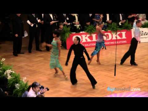 Martino Zanibellato - Michelle Abildtrup, GOC 2010, IDSF grand slam latin, 6.round - chachacha