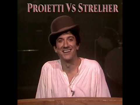 Proietti con Gassman, Banfi, Montesano e Villaggio......comicità