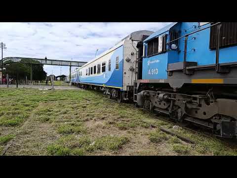 Gt- 22 (A-913) a cargo del Tren Solidario N°61 parte de "Estación La banda" con destino a Salta 🚂🇦🇷 
