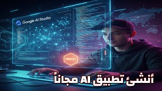 طريقة عمل تطبيق ويب بــ Google Ai Studio