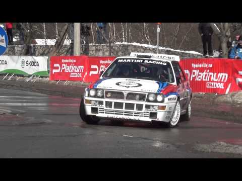 VII Memoriał Kuliga i Bublewicza -Lancia Delta - Rafał Szumiec/Marcin Staniak beczka